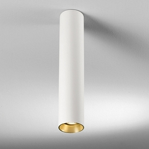 DLS-EGGER,D908,BALI L plafond armatuur, wit / reflector zwart 1x50W/GU10