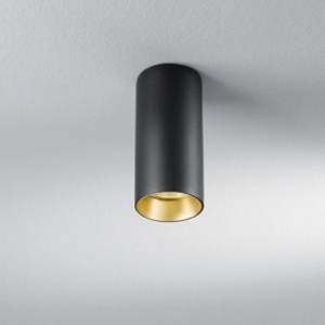 DLS-EGGER,D325,BALI ?S plafond armatuur, wit / reflector goud 1x50W/GU10