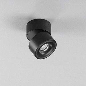 DLS-EGGER,D995,CLIPPO LED-wand and plafond armatuur, zwart 1x14W LED 32° 2700K incl. driver phase dim CRI>90