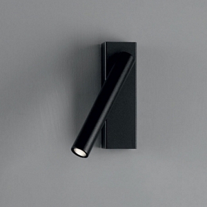 DLS-EGGER,D621,LARA LED-wand lamp, zwart 1x7W LED 15° 2700K CRI>90