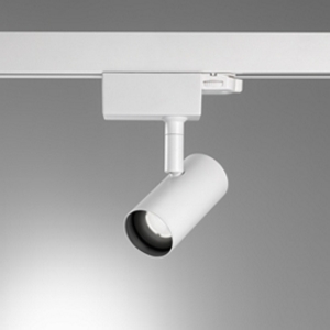 DLS-EGGER,D718,LUCY LED-spot met 3-fase rail koppeling, zwart 1x10W LED 60° 3000K incl. driver CRI>90