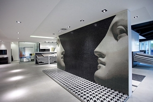 DLS-EGGER,D452,NO FRAME 150 ingebouwde downlamp, enkel, zwart 1x100W/G53 excl. transformer