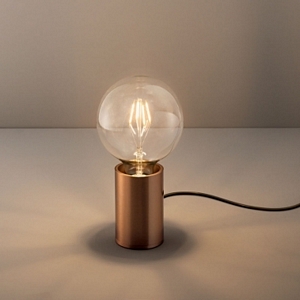 DLS-EGGER,D539,SOHO tafellamp, brass 1x40W E27 230V