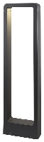 3401459 , DARCO paal H650 1x5 w LED - IP54 donkergrijs