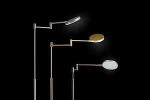 HOLTKOET,9656-1-62,LED Floor lamp PLANO B Platinum,    CRI>90