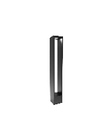 472-90049600 , Hoot F verlichtingspaaltje 600mm hoog, matt zwart