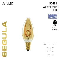 SG-50631 , LED Soft Candle golden