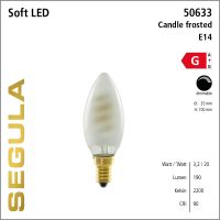 SG-50633 , LED Soft Candle frosted
