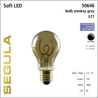 SG-50646 , LED Soft Bulb smokey grey