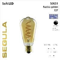 SG-50651 , LED Soft Rustica golden