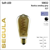 SG-50652 , LED Soft Rustica smokey grey