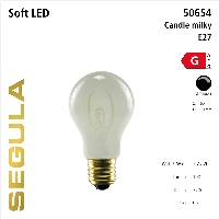 SG-50654 , LED Soft Bulb A19 milky
