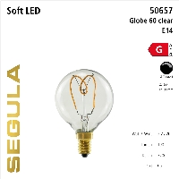 SG-50657 , LED Soft Globe 60 clear