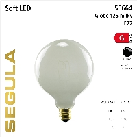 SG-50664 , LED Soft Globe 125 milky
