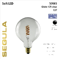 SG-50665 , LED Soft Globe 125 clear