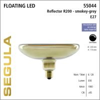 SG-55044 , LED Floating Reflector R200 smokey grey