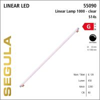 SG-55090 , LED Linear Lamp S14s 1000mm clear