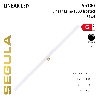 SG-55100 , LED Linear Lamp S14d 1000mm clear