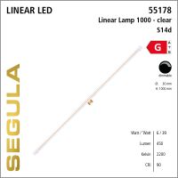 SG-55178 , LED Linear Lamp S14d 1000mm clear