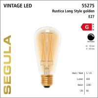 SG-55275 , LED Rustica Long Style golden