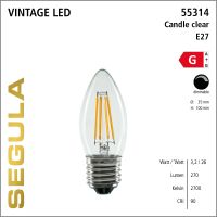 SG-55314 , LED Candle clear