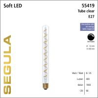 SG-55419 , LED Long Tube 300 Curved Spiral clear