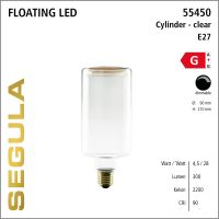 SG-55450 , LED cylinder clear made in Europe
