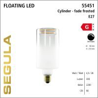 SG-55451 , LED cylinder fade frost made in Europe
