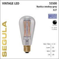 SG-55500 , LED Rustica Long Style smokey grey