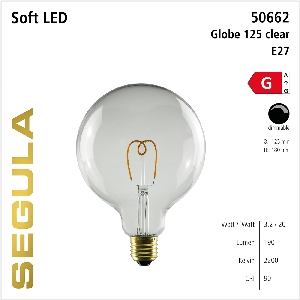 SEGULA,SG-50662,LED Soft Globe 125 clear