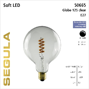 SEGULA,SG-50665,LED Soft Globe 125 clear